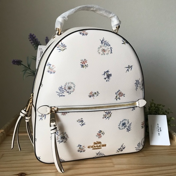 coach jordyn backpack floral